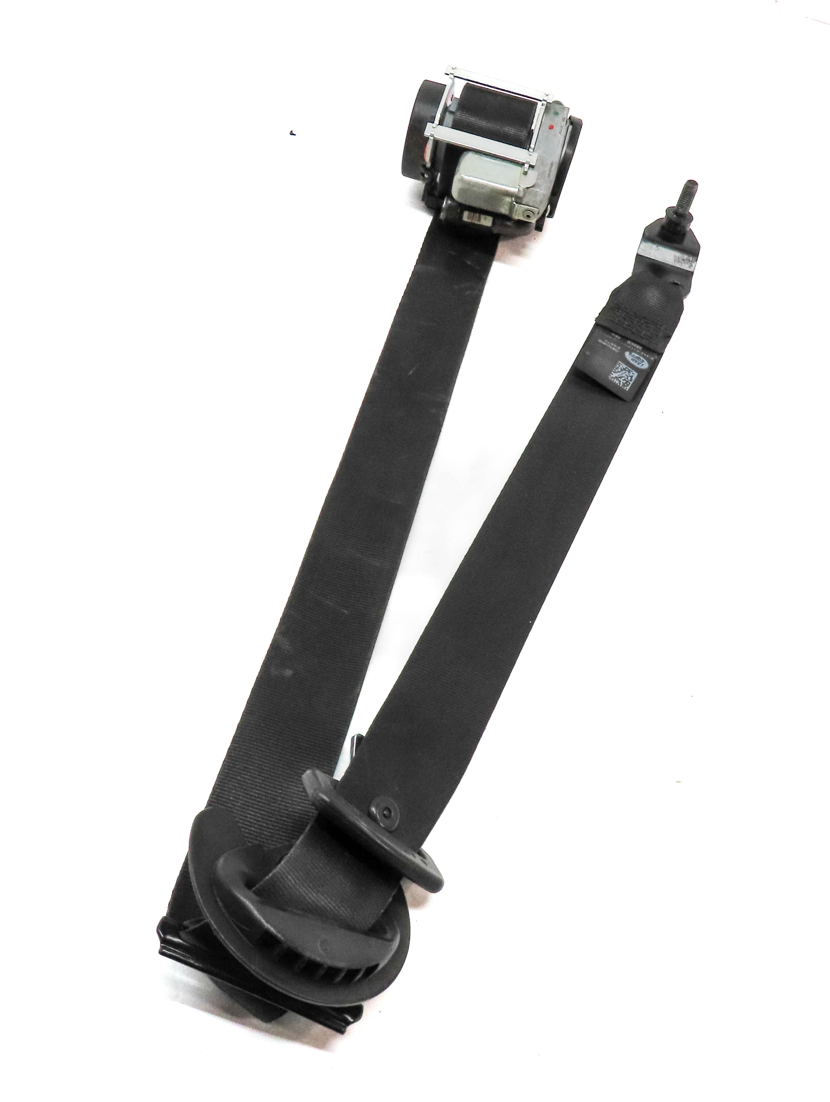 2012-2018 RANGE ROVER EVOQUE (L538) LEFT FRONT DRIVER SEATBELT RETRACTOR (BLACK) — exact item pictured